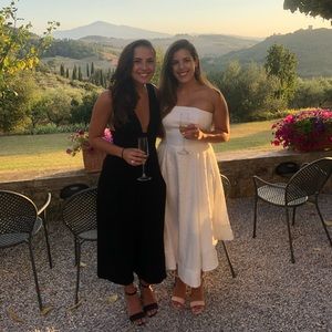 BCBG MaxAzaria Culotte Jumpsuit